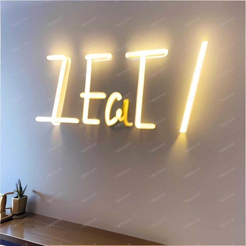 发光字